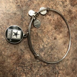 Alex and Ani Silver Army Bangle